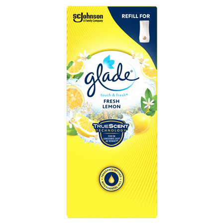 Glade Touch&Fresh FreshLemon Refill 12x10ml